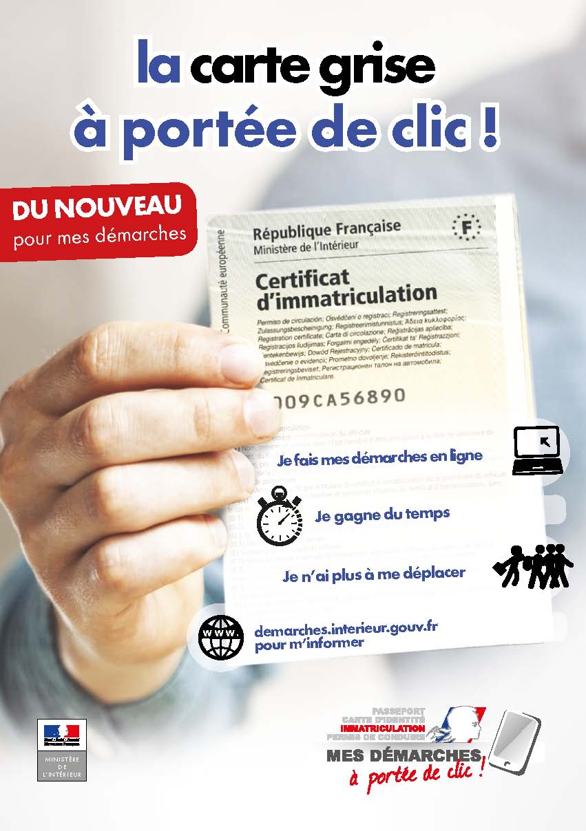Certificat d’immatriculation