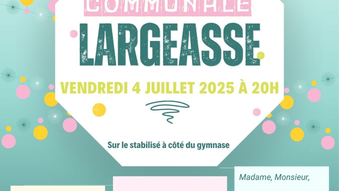 FETE DE LA COMMUNE