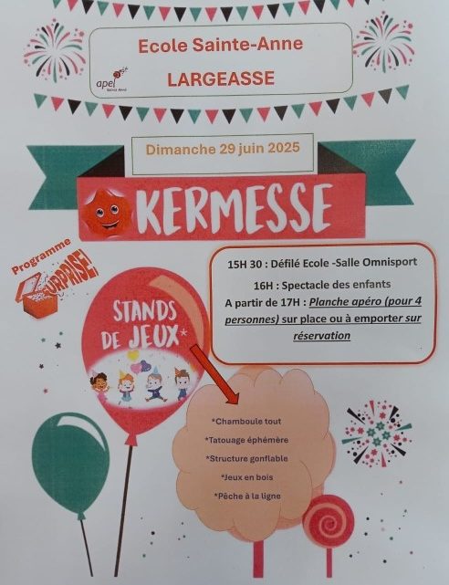 Kermesse de l’école