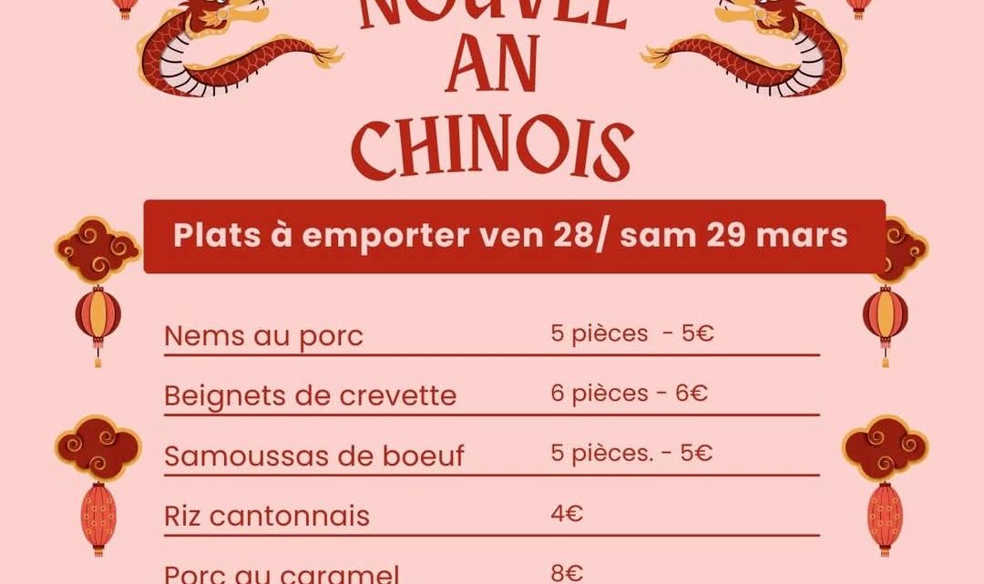 Nouvel An Chinois Rocher Branlant le 28 et 29 mars 2025